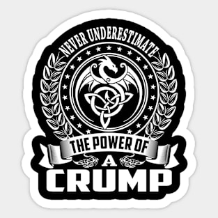 CRUMP Sticker